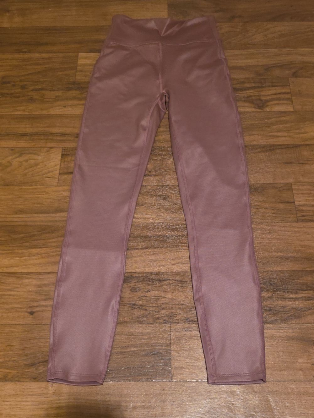 Abercrombie & Fitch Mauve High-Waist Leggings